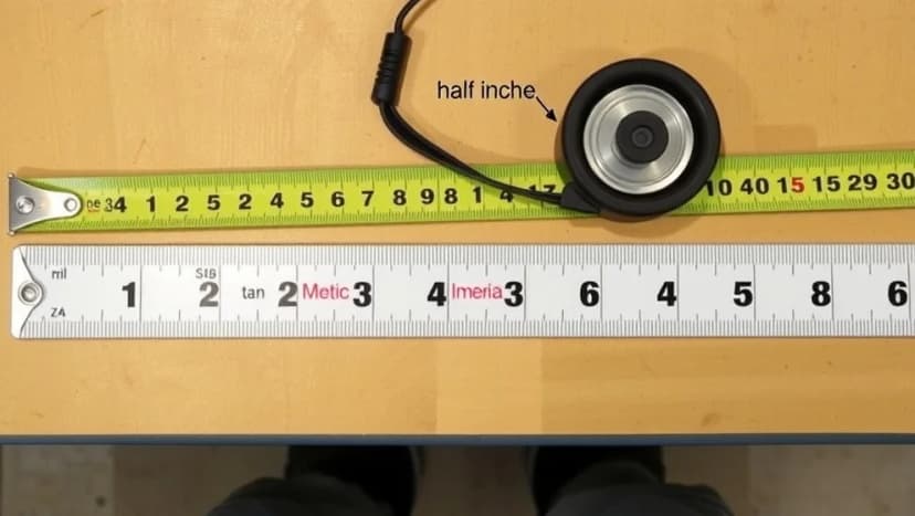 Hur många millimeter är en halv tum