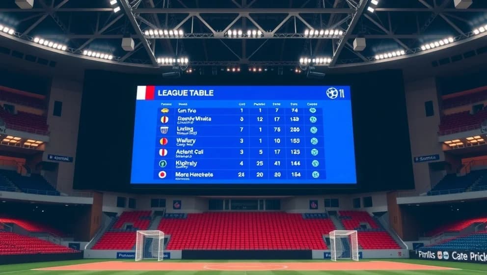 Portugals herrlandslags poängställning idag